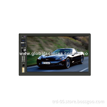 2-DIN Universal Car GPS Navigation DVD Player with 6.2-inch Digital Display, BT and iPod